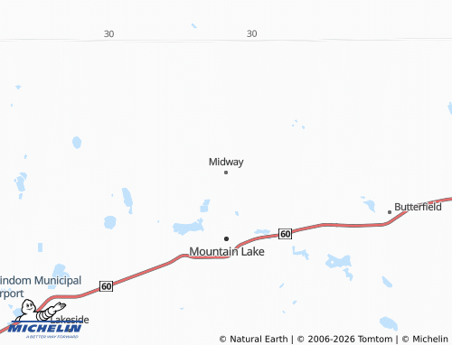 Mapa MICHELIN Midway - ViaMichelin