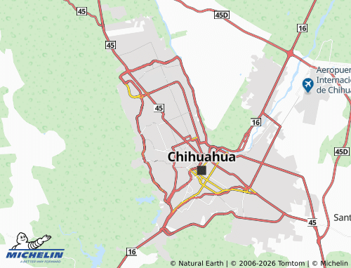 Mappa MICHELIN Benito Juárez - ViaMichelin
