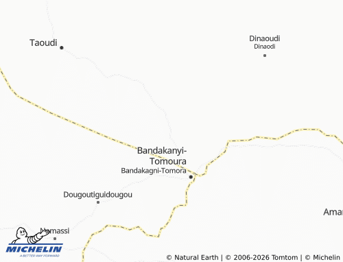MICHELIN-Landkarte Saguiahui - ViaMichelin