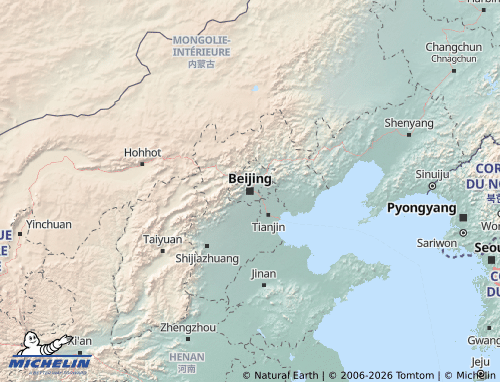 MICHELIN China map - ViaMichelin