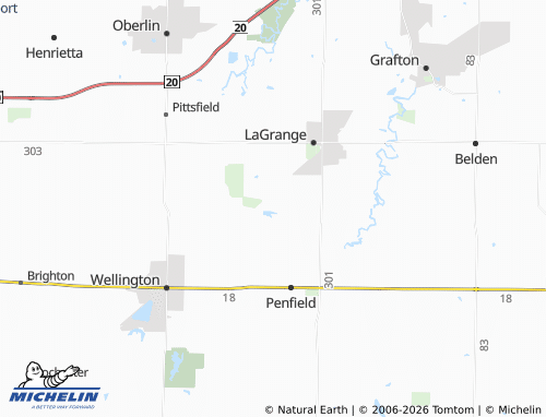 Mapa MICHELIN Pheasant Run - ViaMichelin