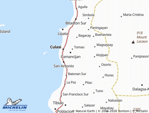 MICHELIN San Gregorio map - ViaMichelin