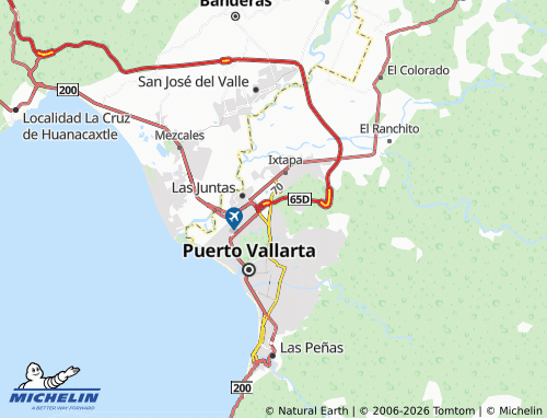 Kaart MICHELIN Valle del Mar - ViaMichelin