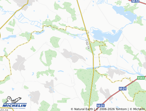 Mappa MICHELIN Pochapyntsi - ViaMichelin