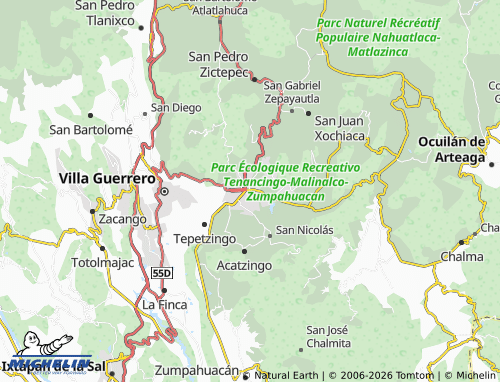 Mapa MICHELIN La Trinidad - ViaMichelin