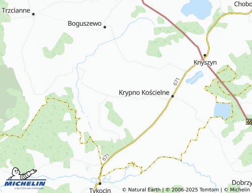 Carte MICHELIN Długołęka - ViaMichelin