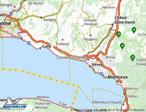 MICHELIN-Landkarte Les Curnilles - ViaMichelin