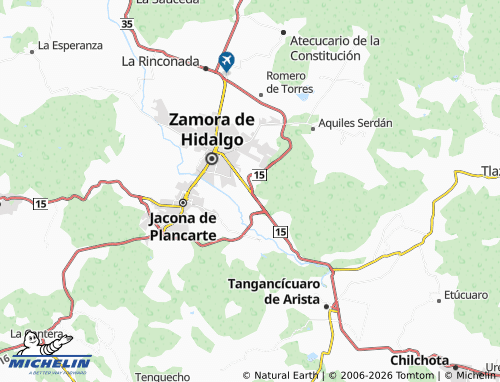 Carte MICHELIN Chaparaco - ViaMichelin