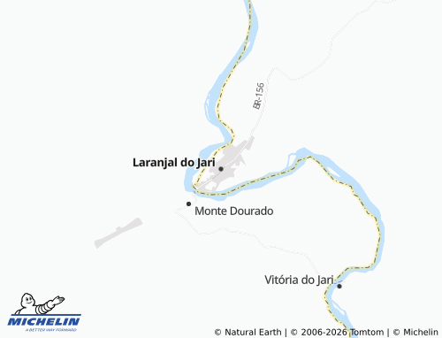 Mappa MICHELIN Laranjal do Jari - ViaMichelin