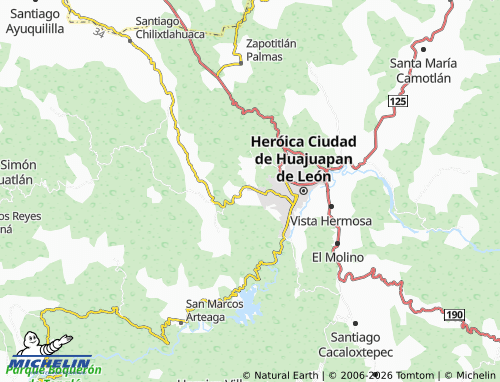 Mappa MICHELIN Federalismo, El Girón - ViaMichelin