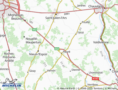 Mapa MICHELIN Le Guillé - ViaMichelin