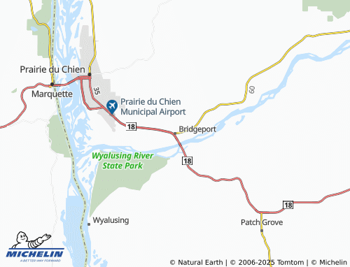MICHELIN Bridgeport map - ViaMichelin