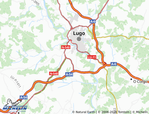MICHELIN-Landkarte Toiriz - ViaMichelin