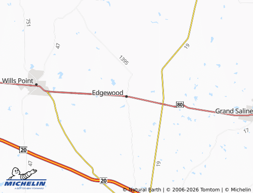 Mappa MICHELIN Edgewood - ViaMichelin