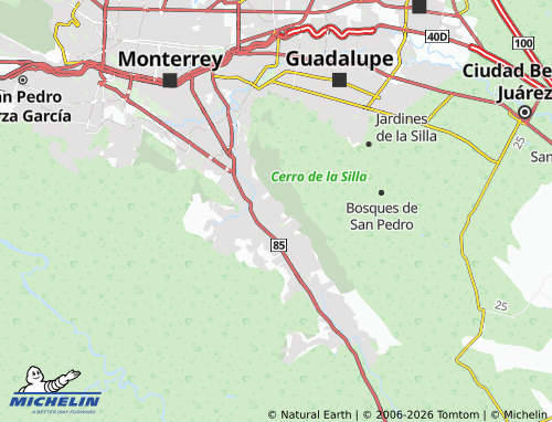 MICHELIN Fomerrey 45 map - ViaMichelin