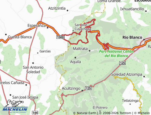 Mapa MICHELIN Aquila - ViaMichelin