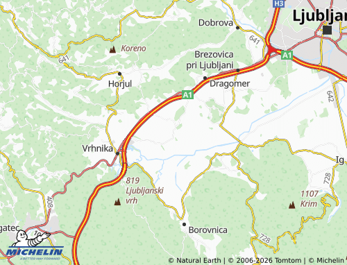 MICHELIN Bevke map - ViaMichelin