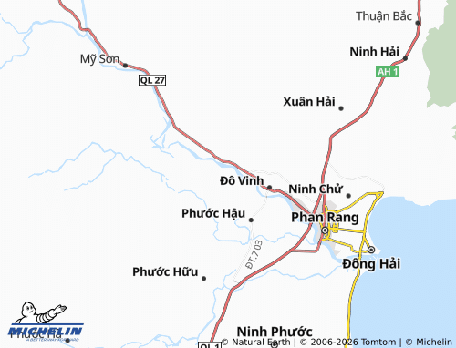 Mapa MICHELIN Phước Vinh - ViaMichelin