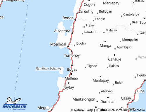 MICHELIN Balabagon map - ViaMichelin