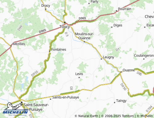 MICHELIN-Landkarte Lalande - ViaMichelin
