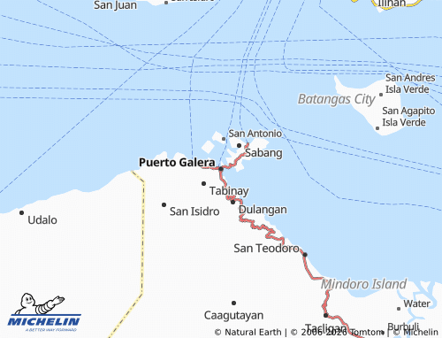 MICHELIN Puerto Galera map - ViaMichelin