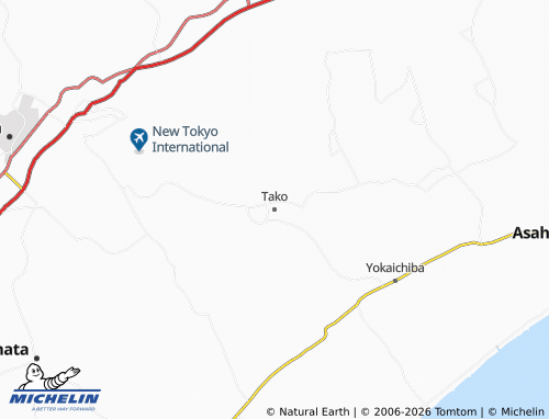 Mappa MICHELIN Tako - ViaMichelin