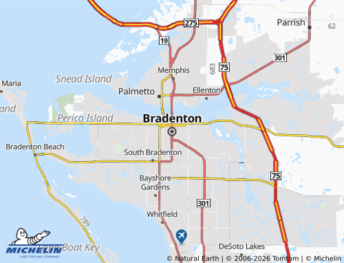 Mapa MICHELIN Bradenton - ViaMichelin