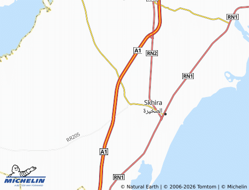 Mappa MICHELIN Sawani - ViaMichelin