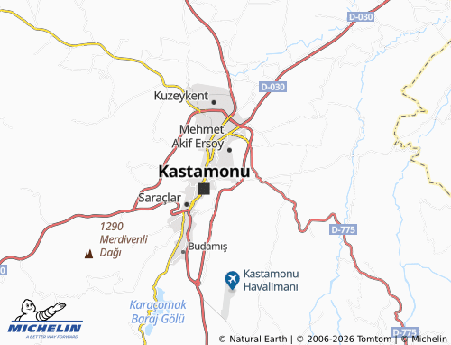 MICHELIN Esentepe map - ViaMichelin
