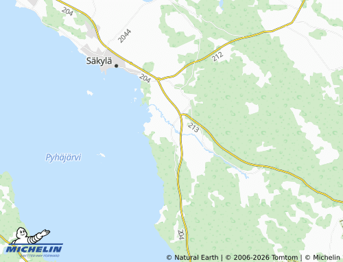 Mapa MICHELIN Pyhäjoki - ViaMichelin