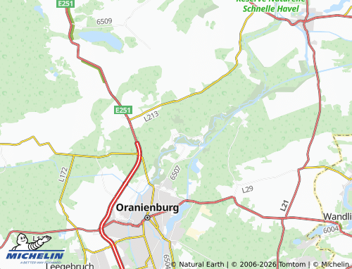 MICHELIN Dameswalde map - ViaMichelin