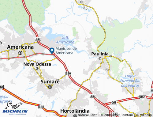 Mapa MICHELIN Jardim Harmonia - ViaMichelin