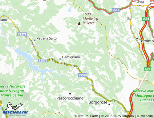 Carte MICHELIN Santa Lucia - ViaMichelin