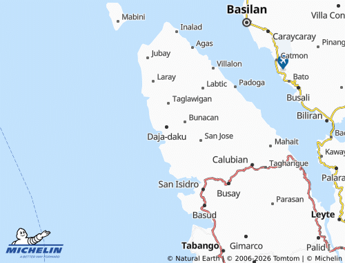 MICHELIN Daja-diot map - ViaMichelin