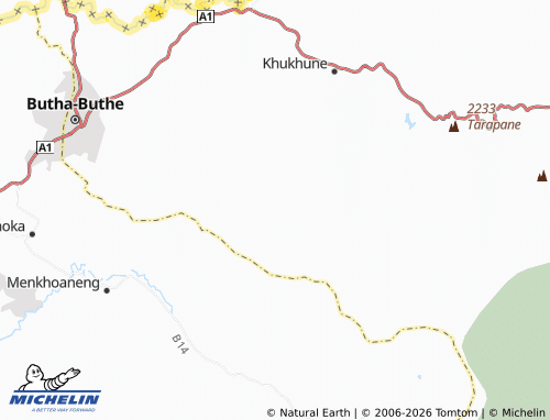 MICHELIN Tikathole map - ViaMichelin