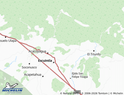 MICHELIN Ovando Turquía map - ViaMichelin