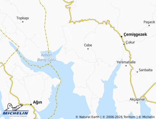 MICHELIN Yünbüken map - ViaMichelin