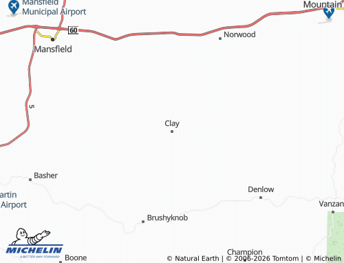 Mappa MICHELIN Clay - ViaMichelin