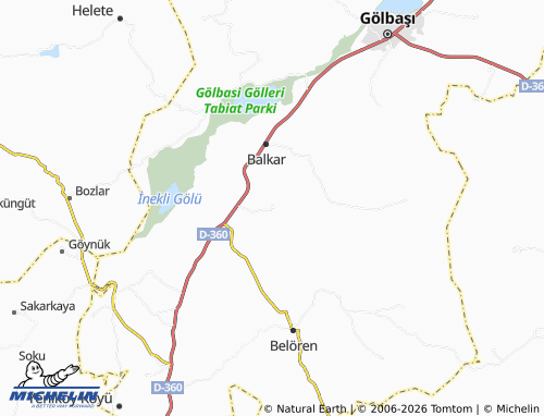 MICHELIN-Landkarte Çelikköy - ViaMichelin