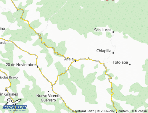 Mappa MICHELIN El Rosario - ViaMichelin