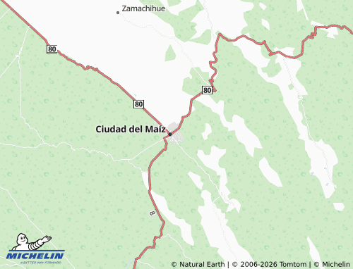 MICHELIN Centro map - ViaMichelin