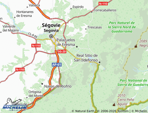 Mapa MICHELIN Quitapesares - ViaMichelin