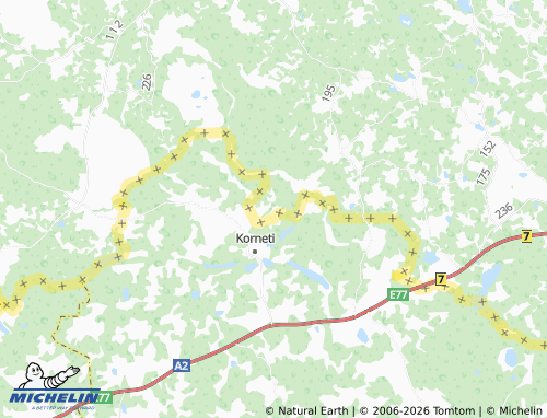 MICHELIN-Landkarte Pillardi - ViaMichelin