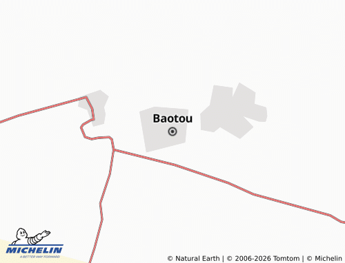 MICHELIN Baotou map - ViaMichelin