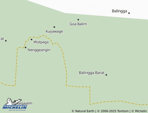 MICHELIN Yugunomba map - ViaMichelin
