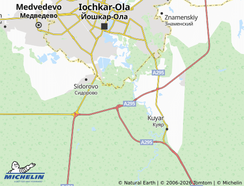 MICHELIN-Landkarte Zvezda SNT - ViaMichelin