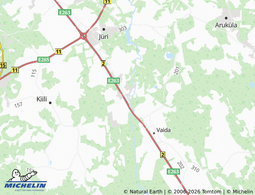 MICHELIN Patika map - ViaMichelin