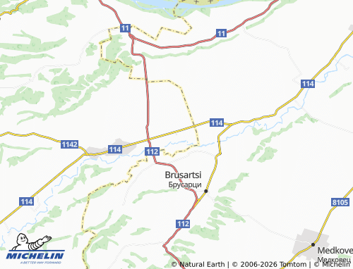 Mappa MICHELIN Dinkovo - ViaMichelin