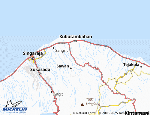 MICHELIN Bila map - ViaMichelin