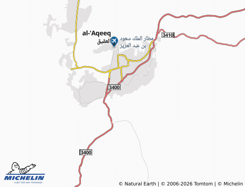 MICHELIN-Landkarte al-Ghawth - ViaMichelin
